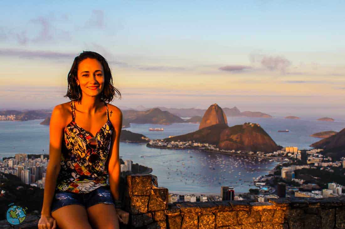 Mirante Dona Marta vista de frente