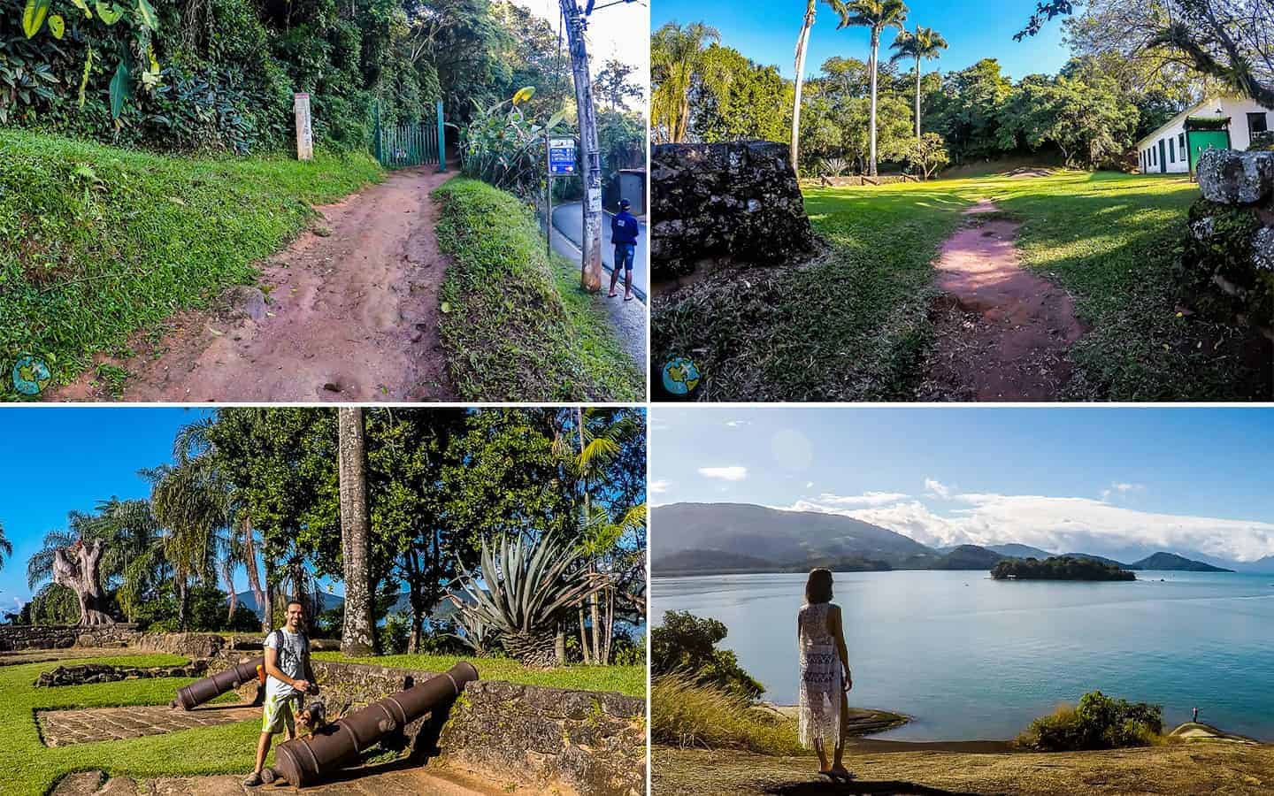 Mirante Museu do Forte Defensor Perpétuo paraty