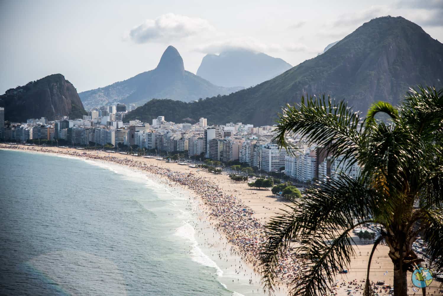 Vista praia do Leme