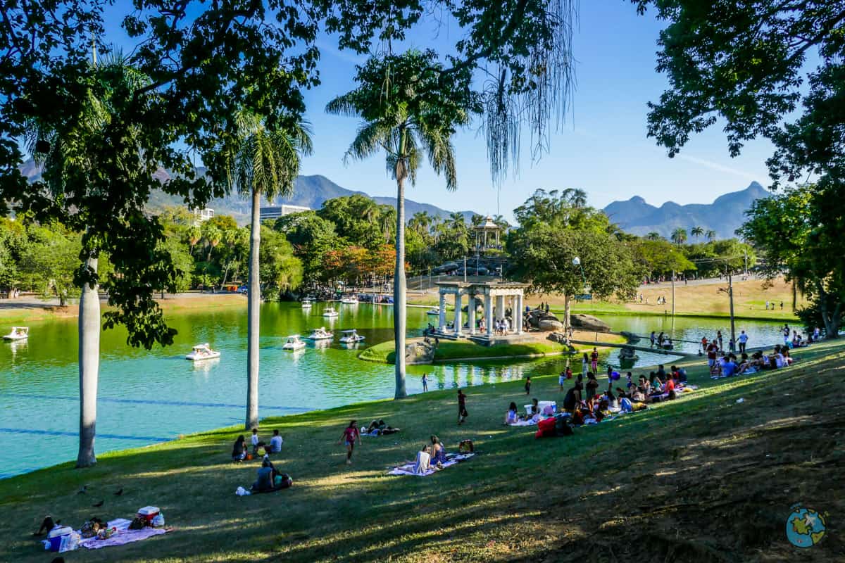 área verde da quinta da boa vista