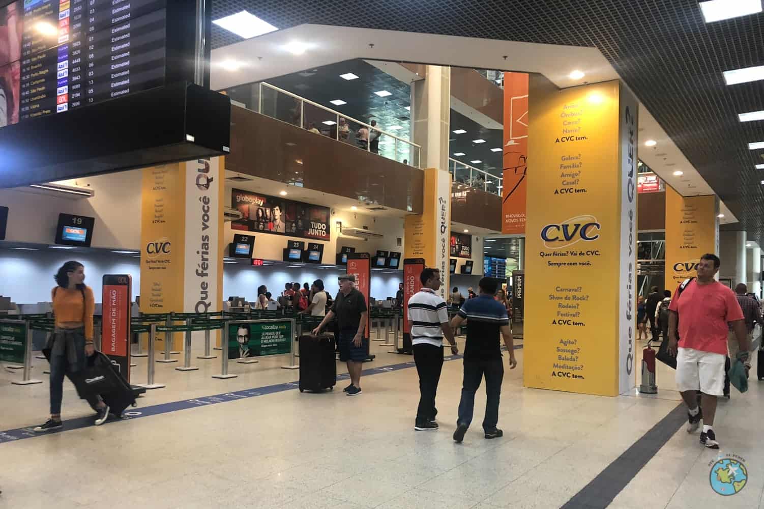 Aeroporto Santos Dumont.