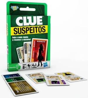 Jogo clue suspeitos.