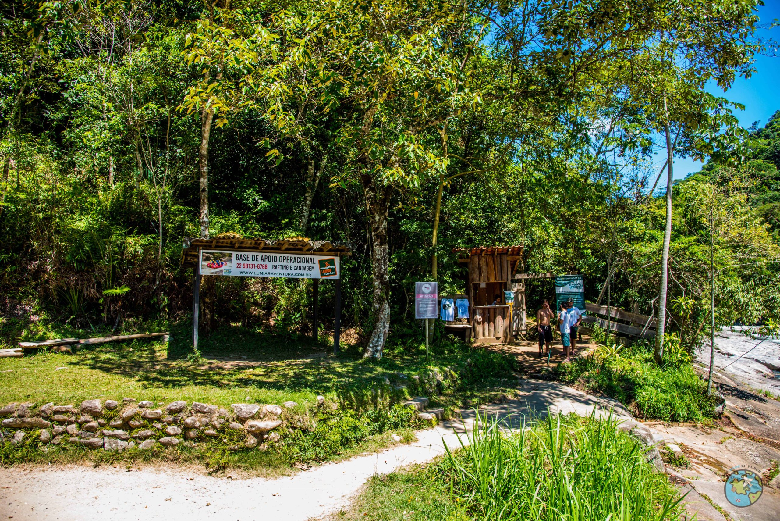 Entrada para o Encontro dos Rios. o que fazer em Nova Friburgo RJ