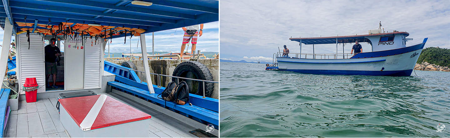 passeio de barco em bombinhas sc
