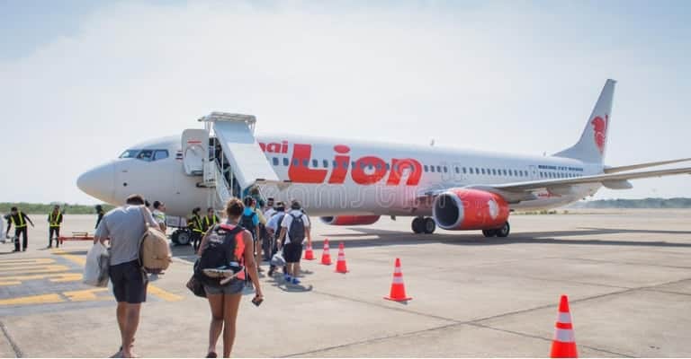 thai lion compra de voo pela ásia