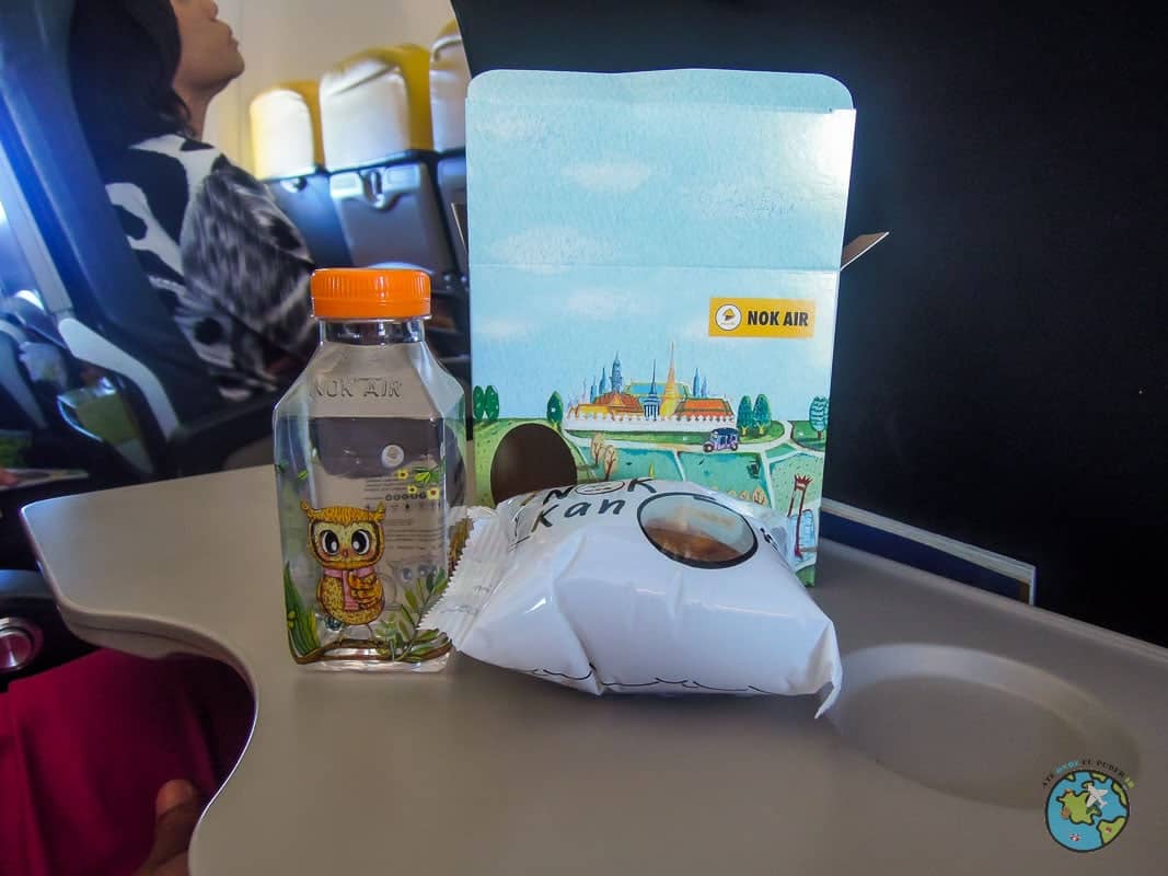 Serviço de bordo da Nok Air Como chegar em Koh Panghan Serviço de bordo da Nok Air