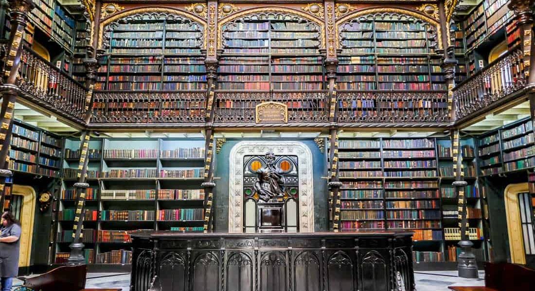 real gabinete português de leitura do rio de janeiro biblioteca
